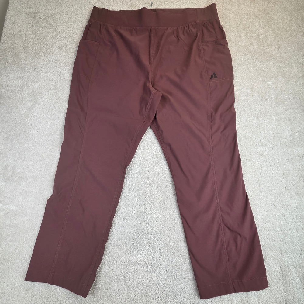 Eddie Bauer First Ascent Guide Pants Womens 20W Brown Hiking 21351015